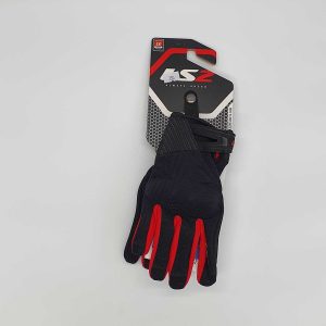 LS2 Dart 2 Man Gloves Black Red