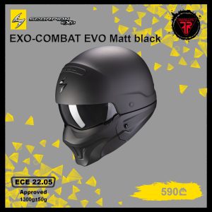 Scorpion EXO-COMBAT EVO Matt black