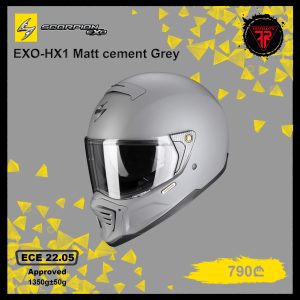 Scorpion EXO-HX1 Matt Cement Grey