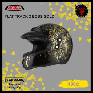 NZi FLAT TRACK 2 BOSS GOLD