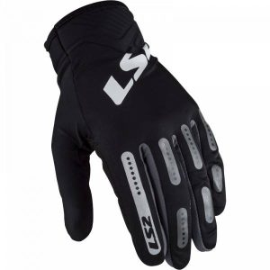 LS2 BEND Man Gloves Black Grey