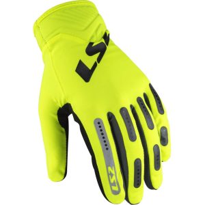 LS2 BEND MAN Gloves H-V Yellow Grey